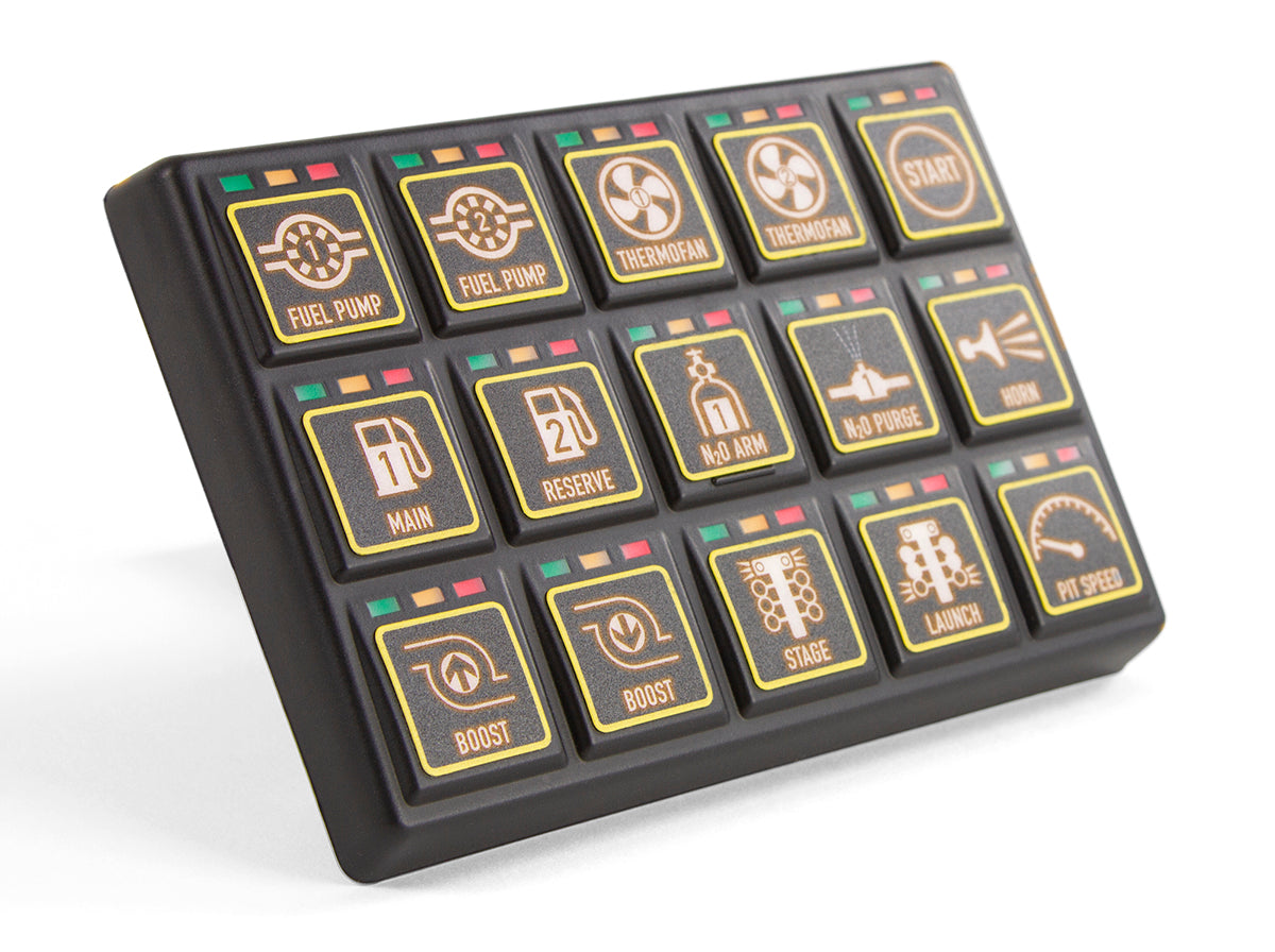 Haltech CAN Keypad for Nexus and Elite 15 Button (3x5)