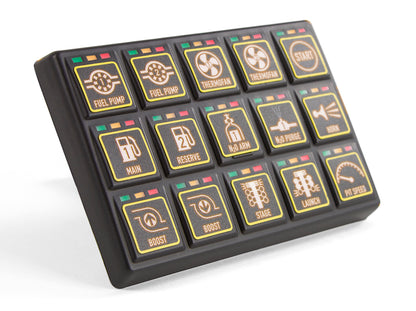 Haltech CAN Keypad for Nexus and Elite 15 Button (3x5)