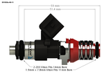 Injector Dynamics ID1050X Fuel Injector Kit for S2000 F20C/F22C