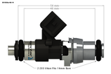 Injector Dynamics ID1050X Fuel Injector Kit for S2000 F20C/F22C