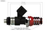 Injector Dynamics ID17000X Fuel Injector Kit for S2000 F20C/F22C