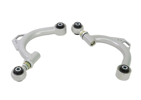 Whiteline 2015+ Honda Civic (Including FK8 Type-R) Rear Upper Camber Arm Adjustable - Pair
