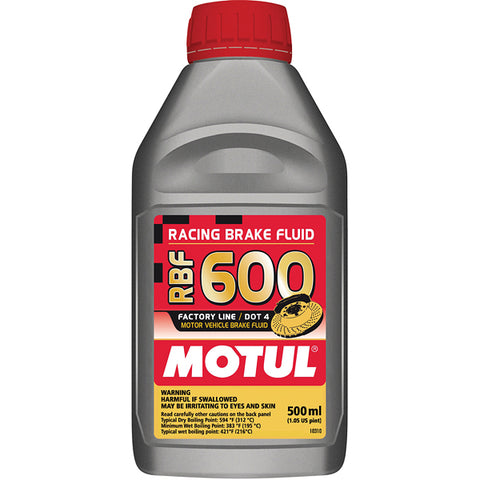 Motul Racing DOT4 Brake Fluid RBF 600 0.5liter
