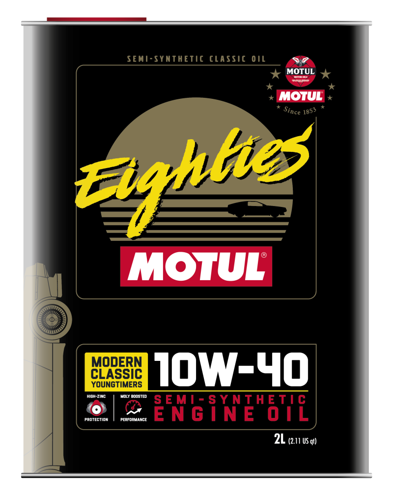 Motul Classic 10W40 Eighties Oil 2 Liter