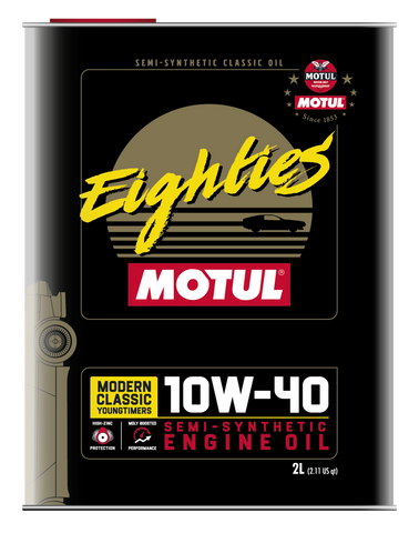 Motul Classic 10W40 Eighties Oil 2 Liter