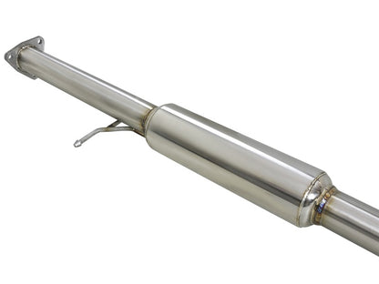 aFe Takeda Exhaust 304SS Dual Cat-Back w/ Blue Flame Tips for 2013-17 Honda Accord LX/EX/EX-L Sedan 2.4L