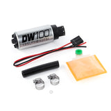 DeatschWerks DW100 165 LPH In-Tank Fuel Pump w/ Universal Install Kit