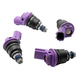 DeatschWerks I30 VQ30 / RB25DET / 300ZX VG30 Matched (Set of 6) 740cc Side Feed Injectors