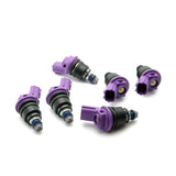 DeatschWerks I30 VQ30 / RB25DET / 300ZX VG30 Matched (Set of 6) 740cc Side Feed Injectors