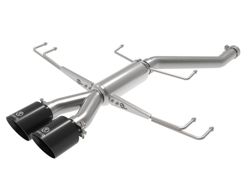 aFe Takeda 2.5in 304SS Axle-Back Exhaust System Honda Civic Type R FK8
