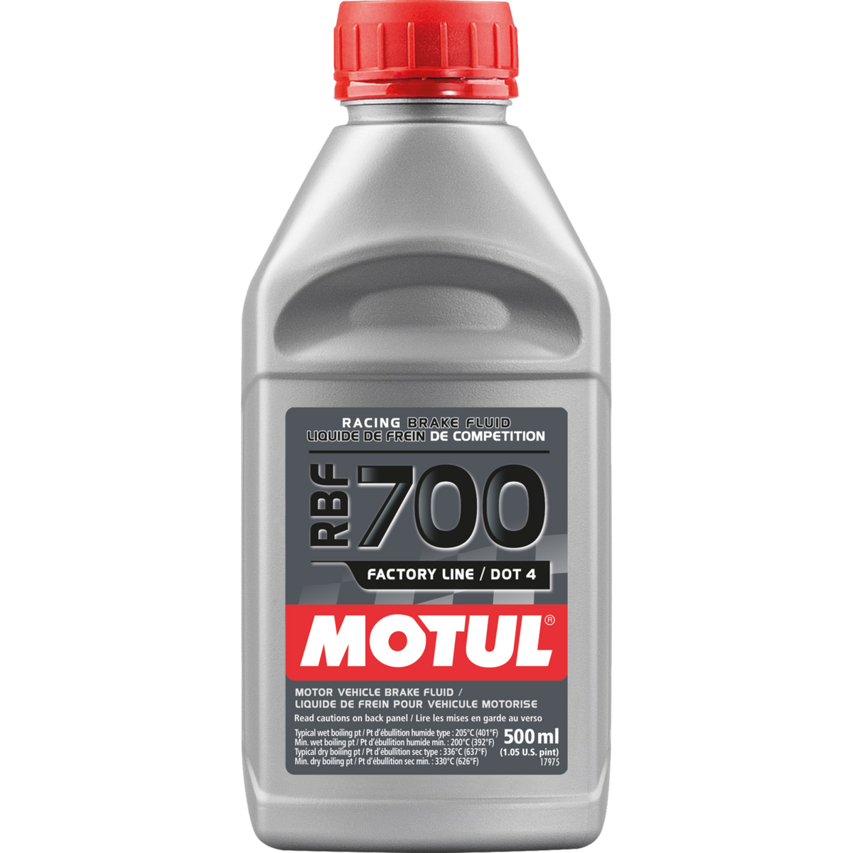 Motul Racing DOT4 Brake Fluid RBF 700 0.5liter